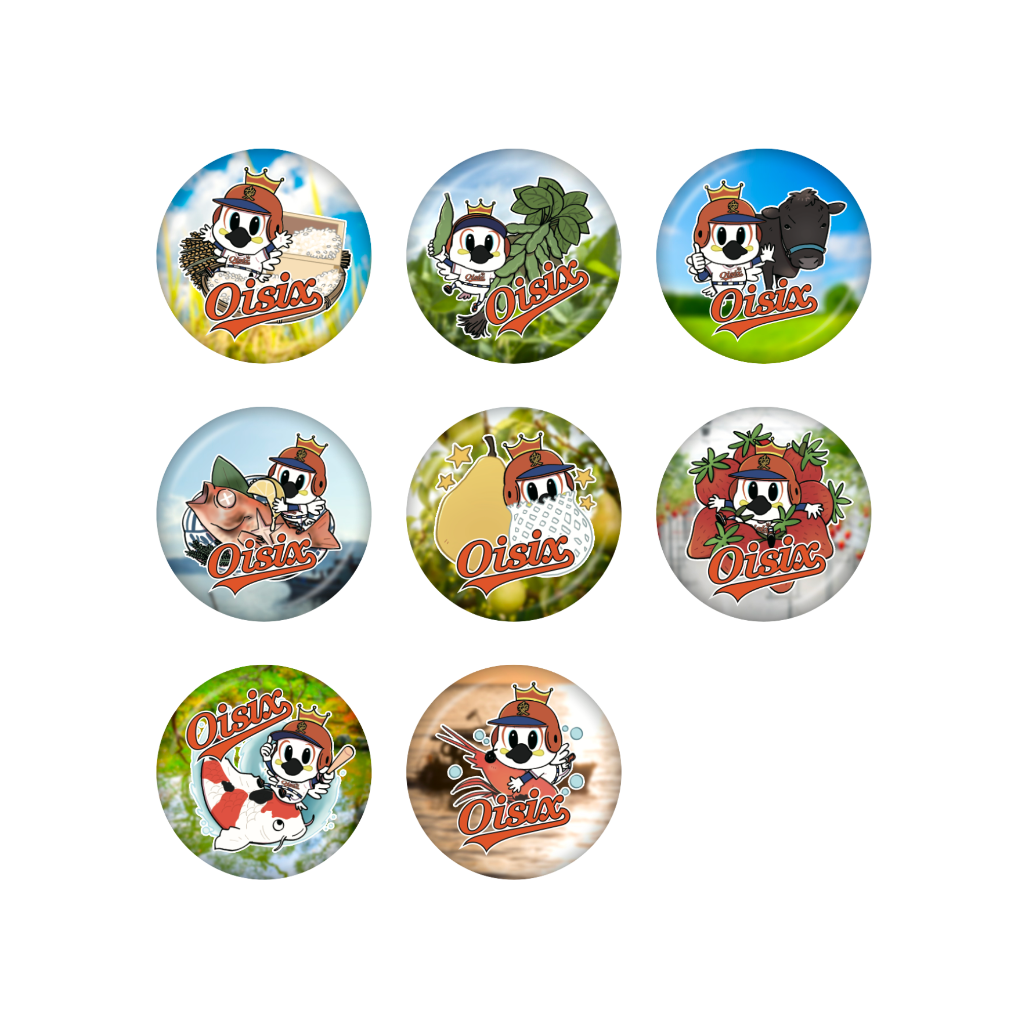 シークレット】新潟ブランド_缶バッジ（全8種） | OFFICIAL ONLINE STORE